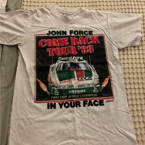 signed racing tee